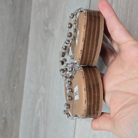 Steve Madden Women Lyna Sandals Flats slide shoes sz 8 - Picture 5 of 9